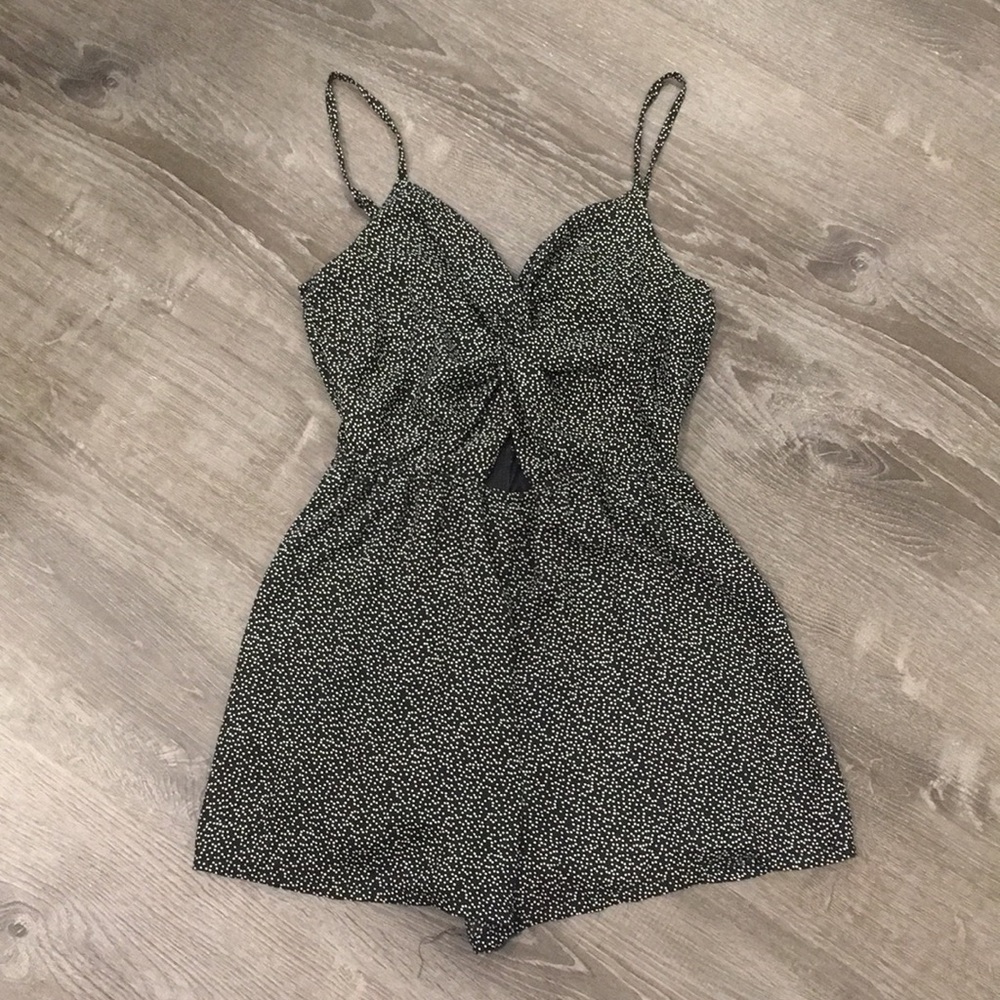 Polka dot romper